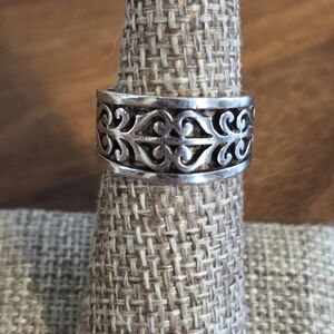 James Avery Open Adorned Hearts Ring